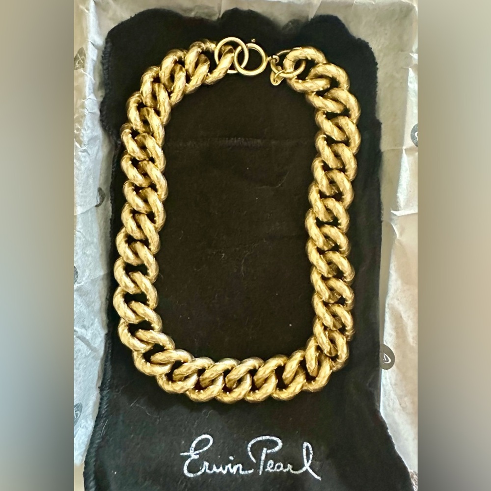 Chunky Gold Chain Necklace